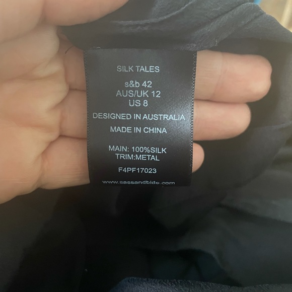 Sass and Bide Seeds of Hope top size 12 - Picture 2 of 2